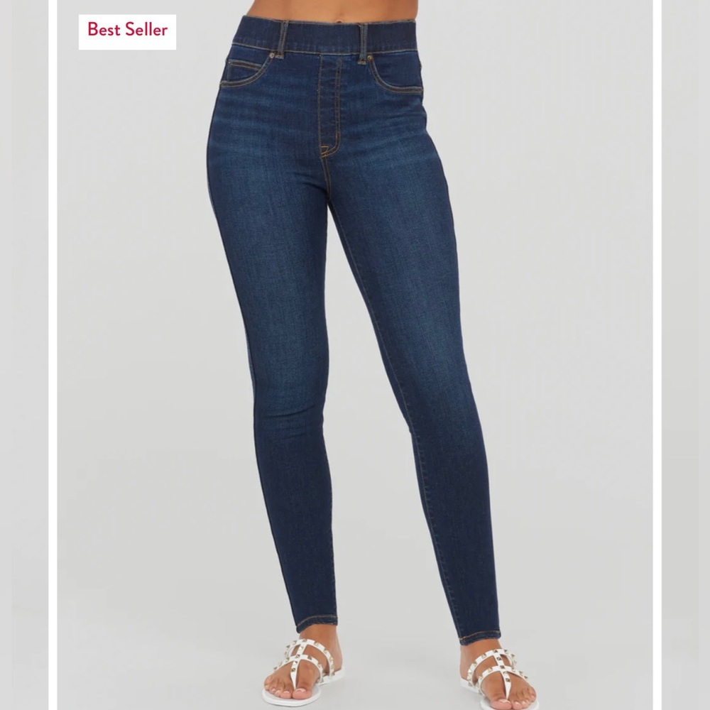 Spanx core shaping skinny jeans